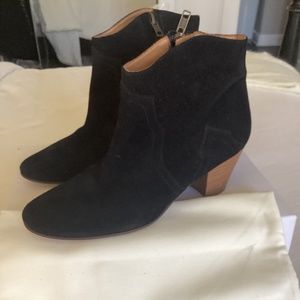 Isabel Marant DICKER LEATHER ANKLE BOOTS